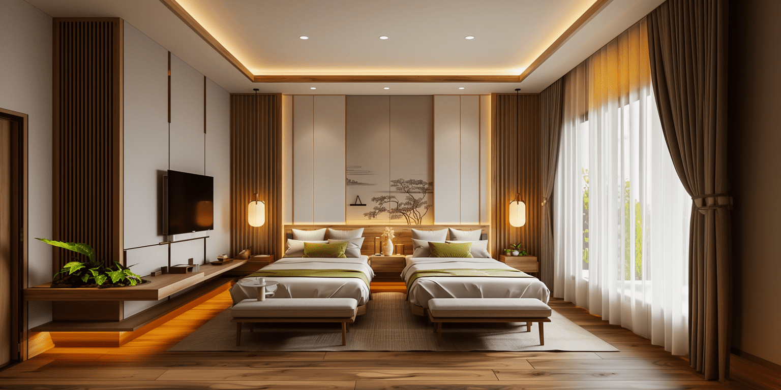 Nhà nghỉ Cát bà phong cách đơn giản