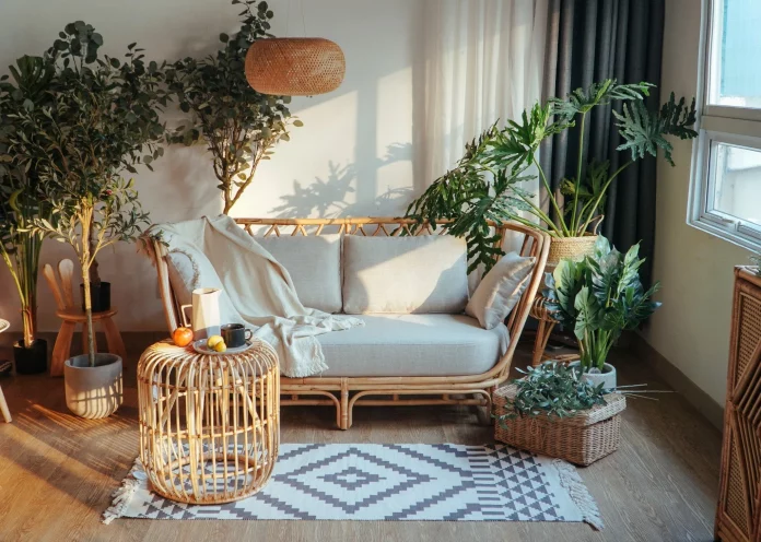 Cách ứng dụng Đồ Nội Thất Mây Tre trong nhà ở sao cho “đo ni đóng giày”